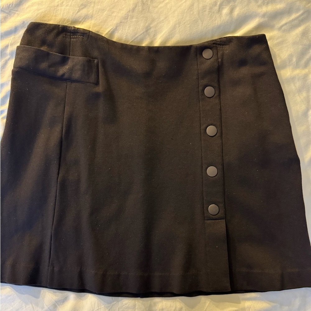 Cabi Utility Skirt. Black ponte knit. Size 16. - Picture 2 of 6